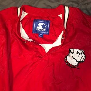 Uga Georgia bulldogs windbreaker jacket pullover